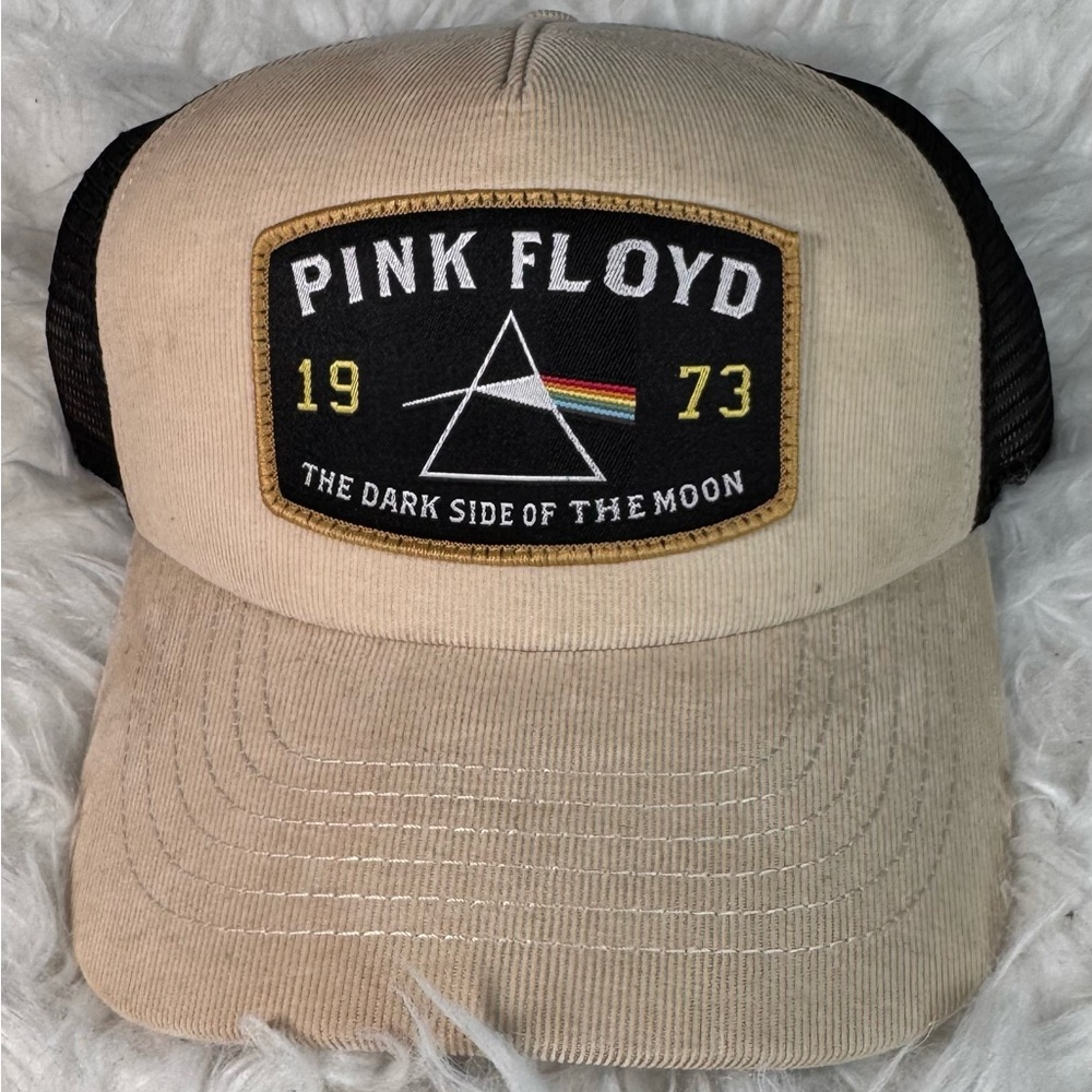 NWT Pink Floyd Beige and Black Hat